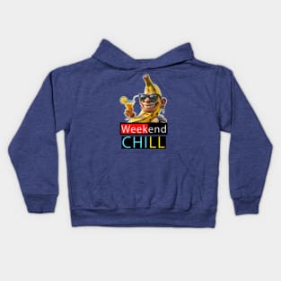 Weekend Chill Time Kids Hoodie